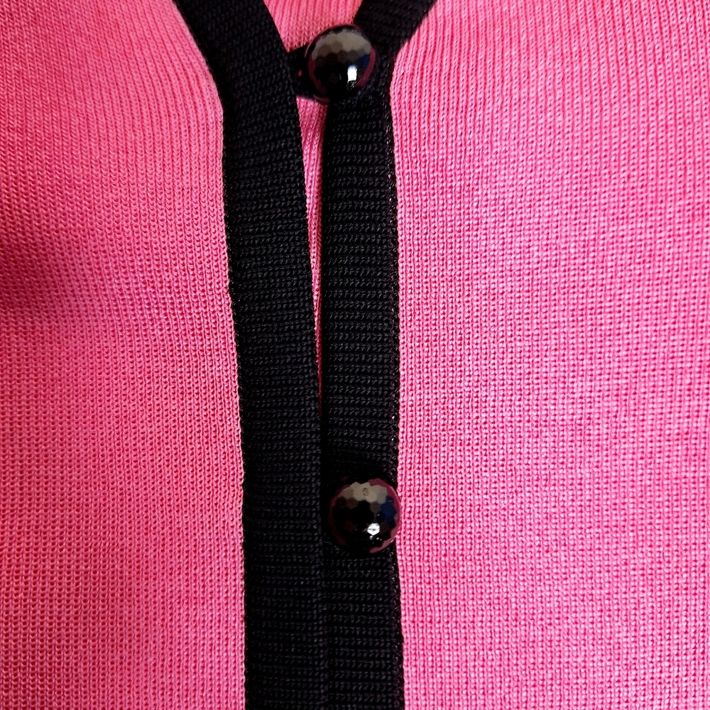 Exclusively Misook Button-Down Preppy Core Cardig… - image 5